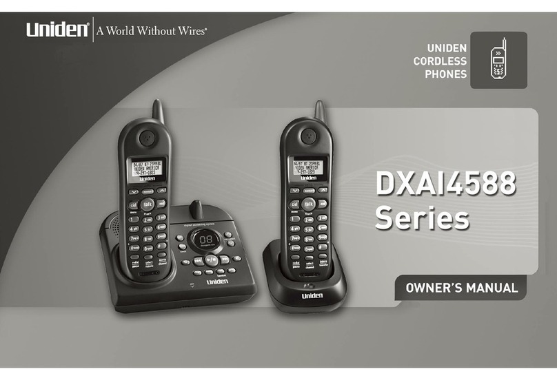 Uniden DXAI4588-2 owner's manual