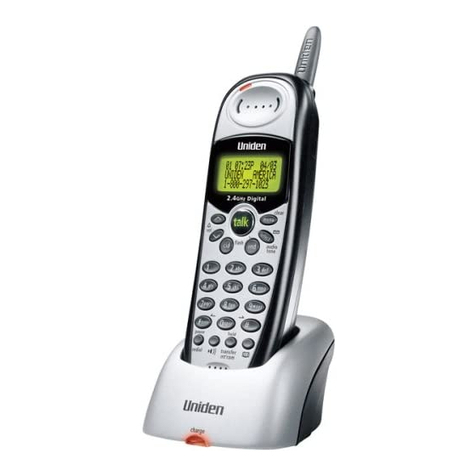 Uniden DCX700 User manual
