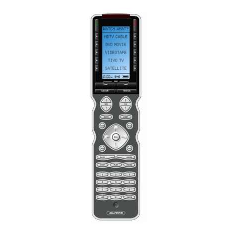 Universal Remote Aurora MX-950 User manual Universal Remote Aurora MX-950 User manual