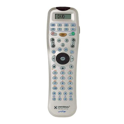 Universal Remote Unifier URC-100 User manual