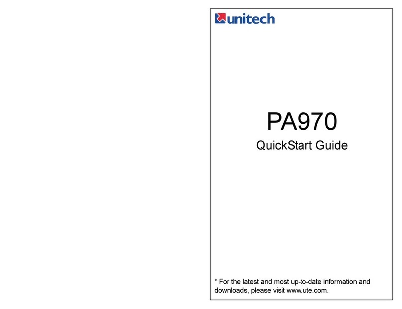 Unitech PA970 User manual