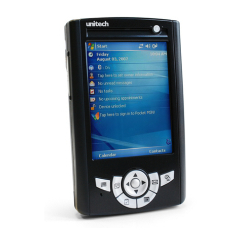 Unitech PA500 User manual Unitech PA500 User manual
