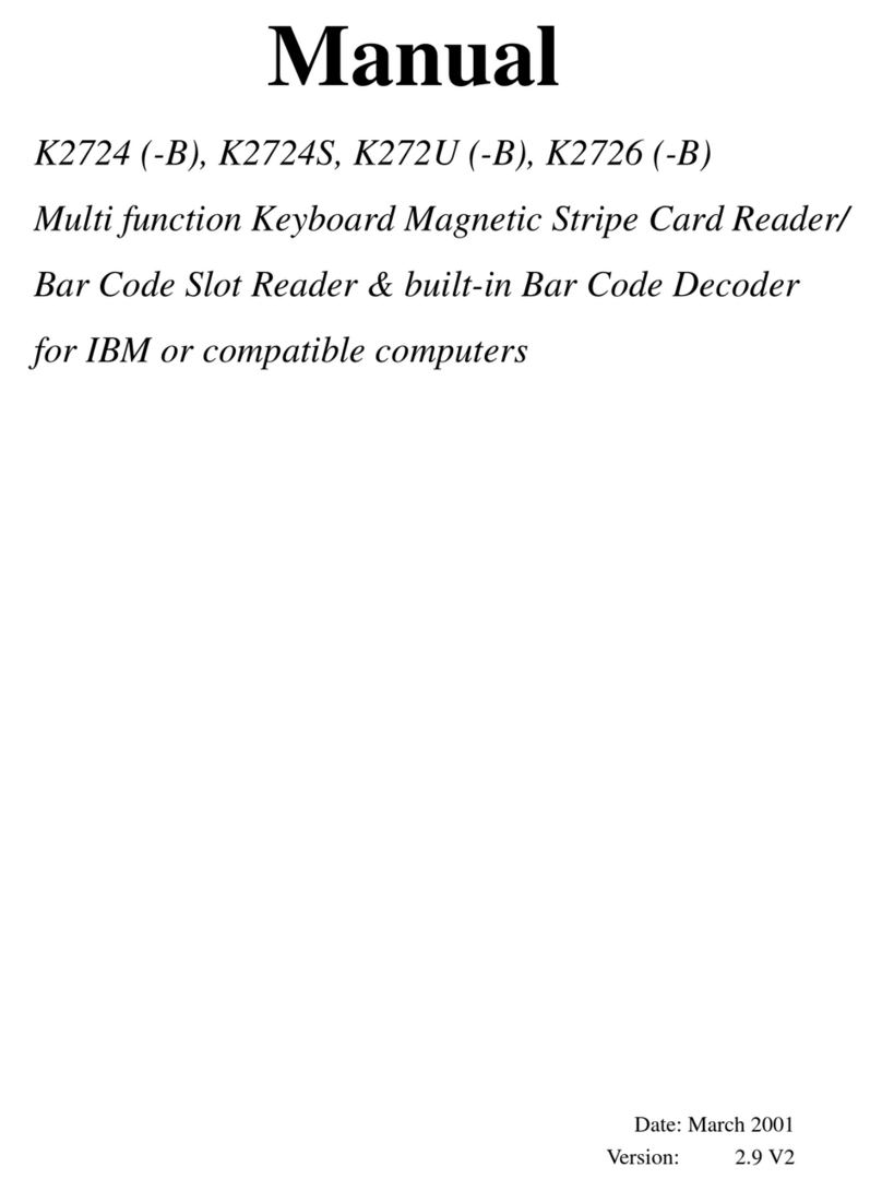 Unitech K2724 User manual