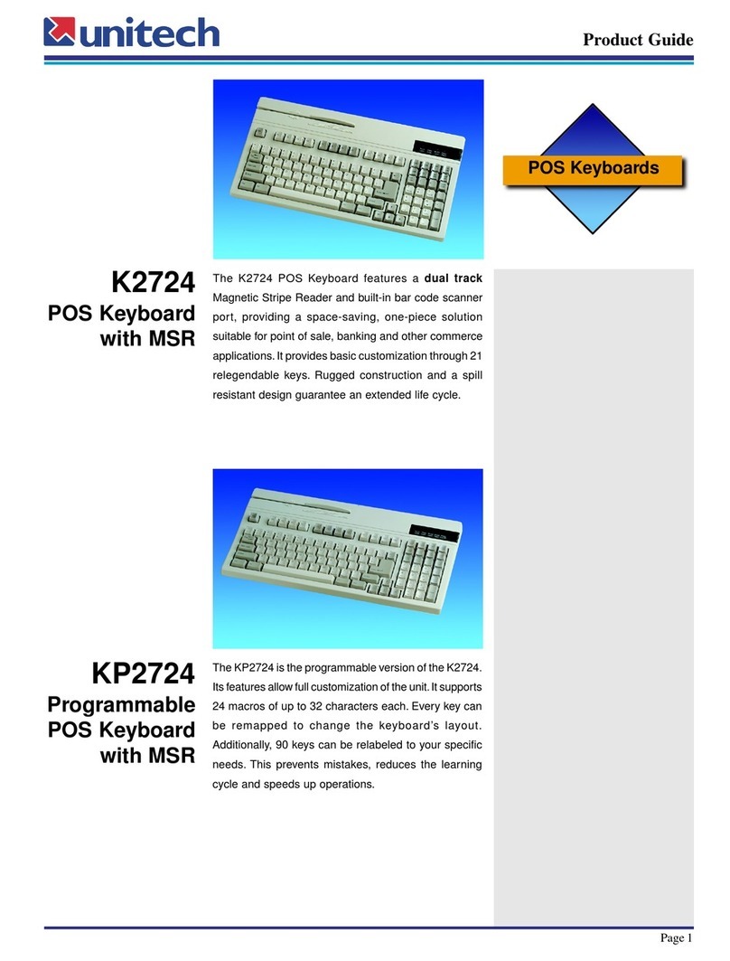 Unitech K2724 User manual