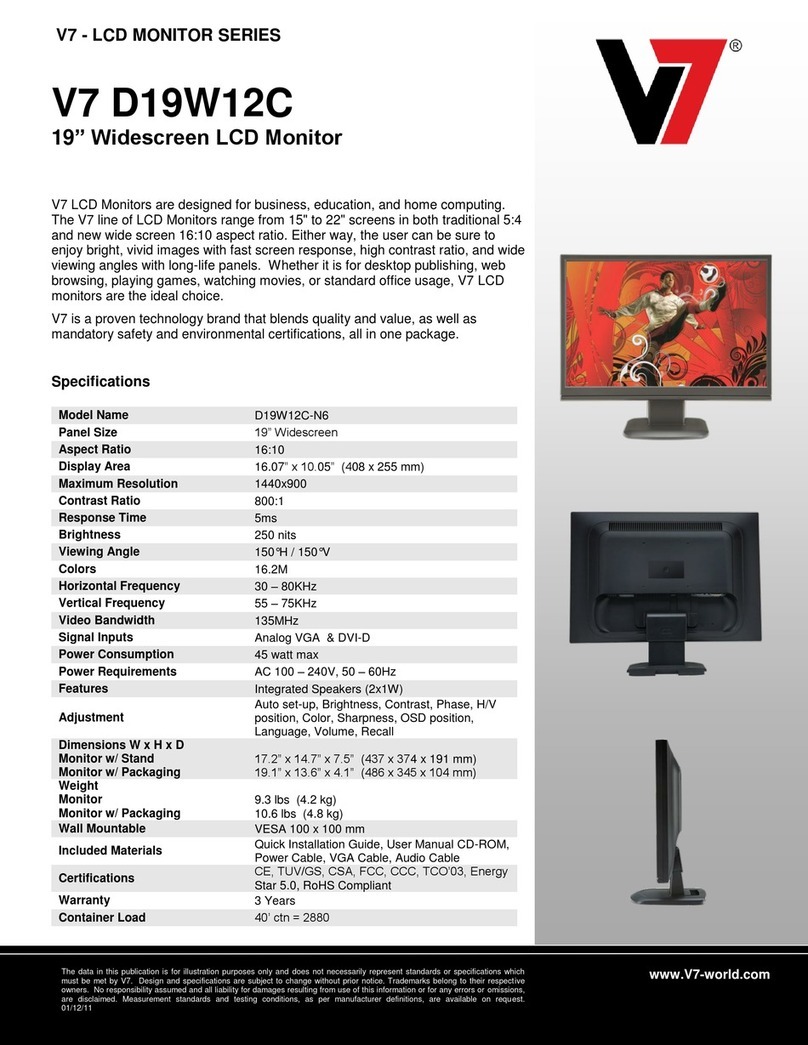 V7 D19W12C User manual