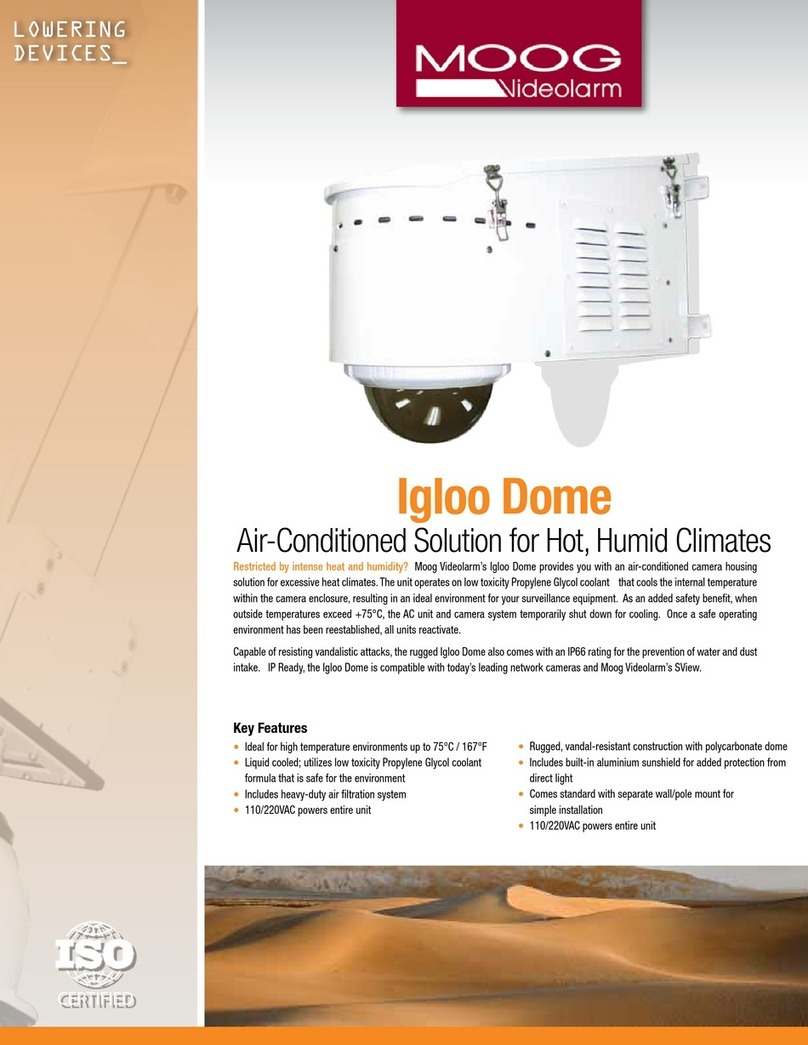 Moog Videolarm SView IGDW7CN-3 User manual