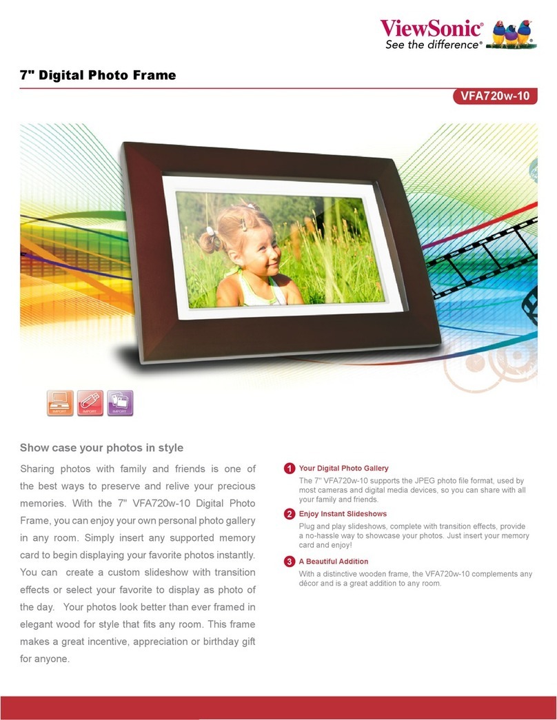 ViewSonic VFA720w-10 User manual
