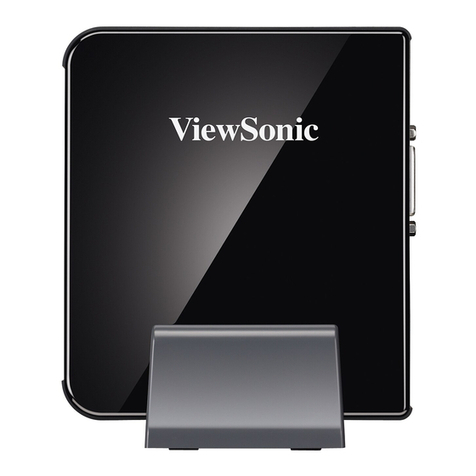 ViewSonic VOT120 - PC Mini - 1 GB RAM User manual