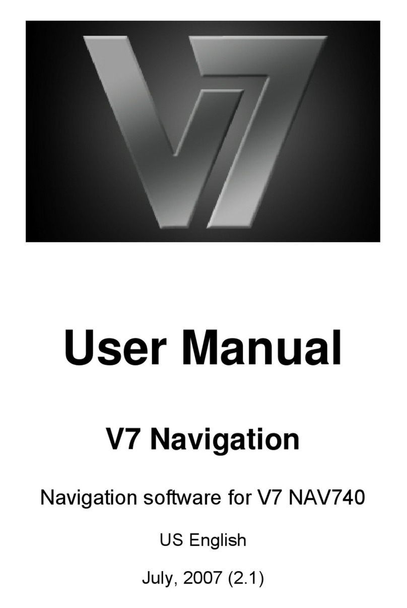 V7 NAV740 user manual