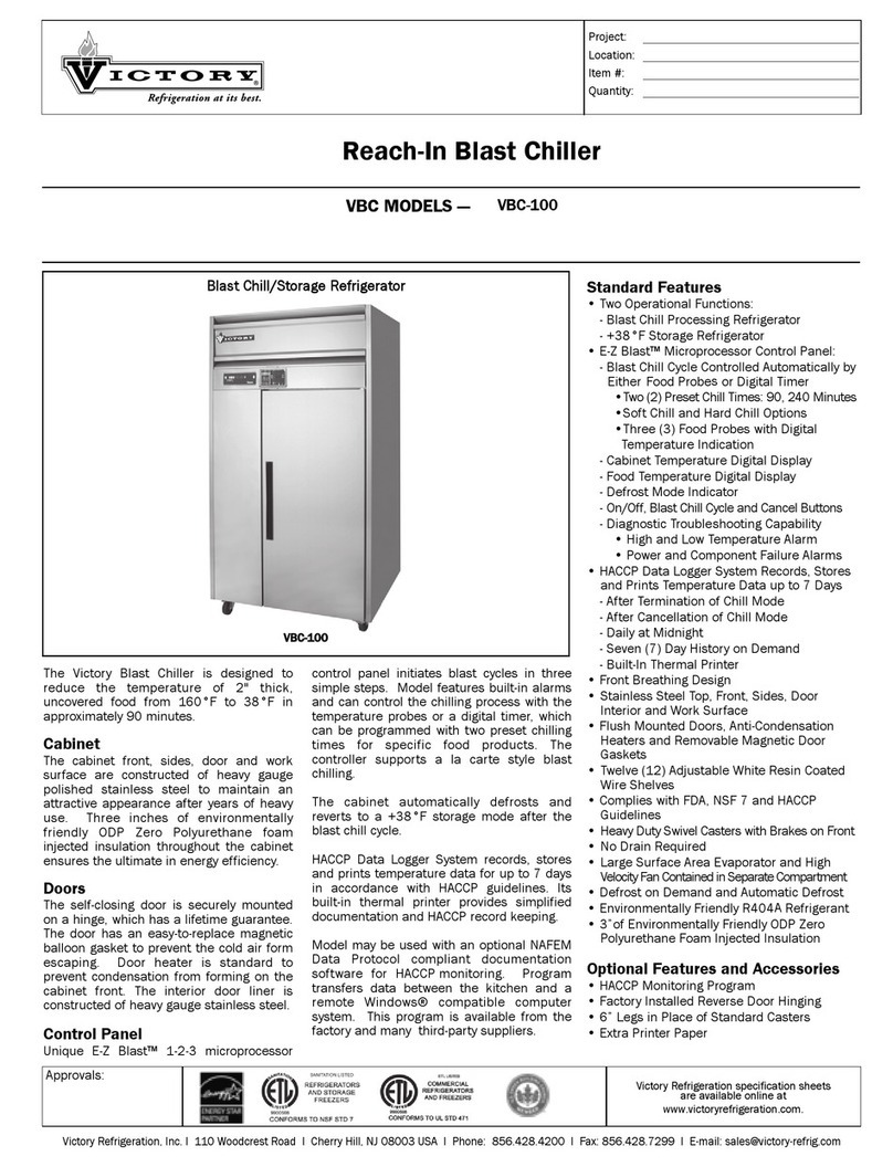 Victory VBC-100 User manual