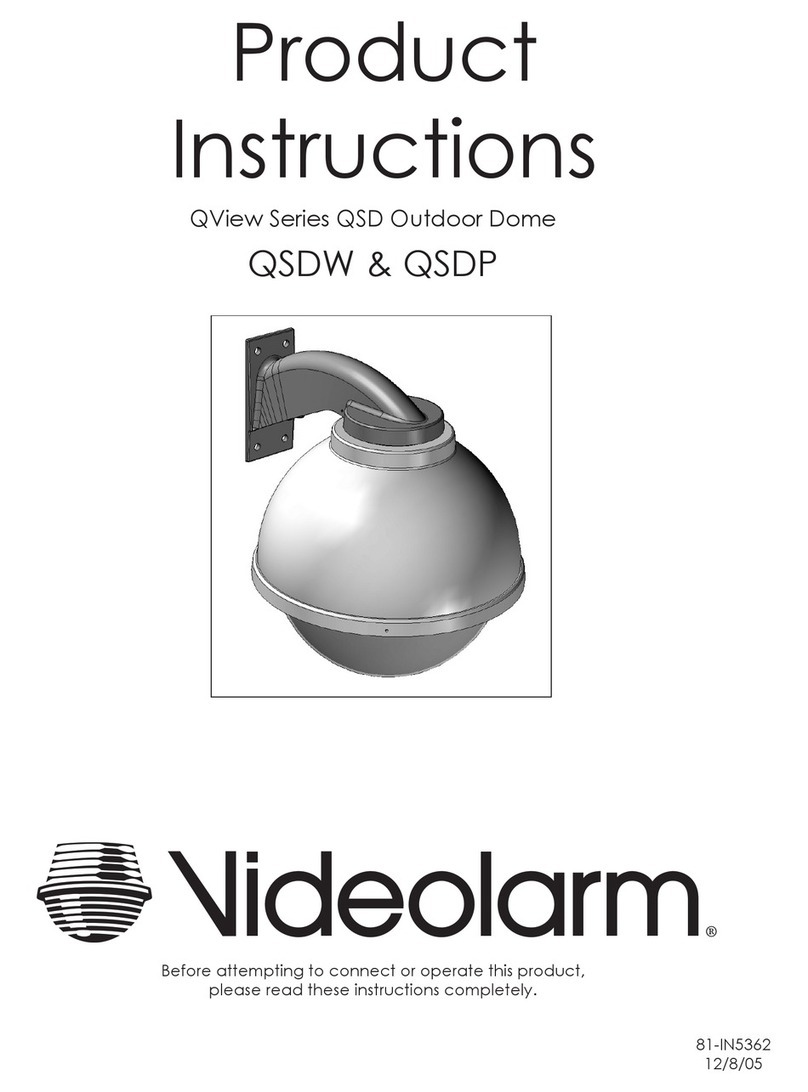 Moog Videolarm QView QSDPC2-70NA5 instructions