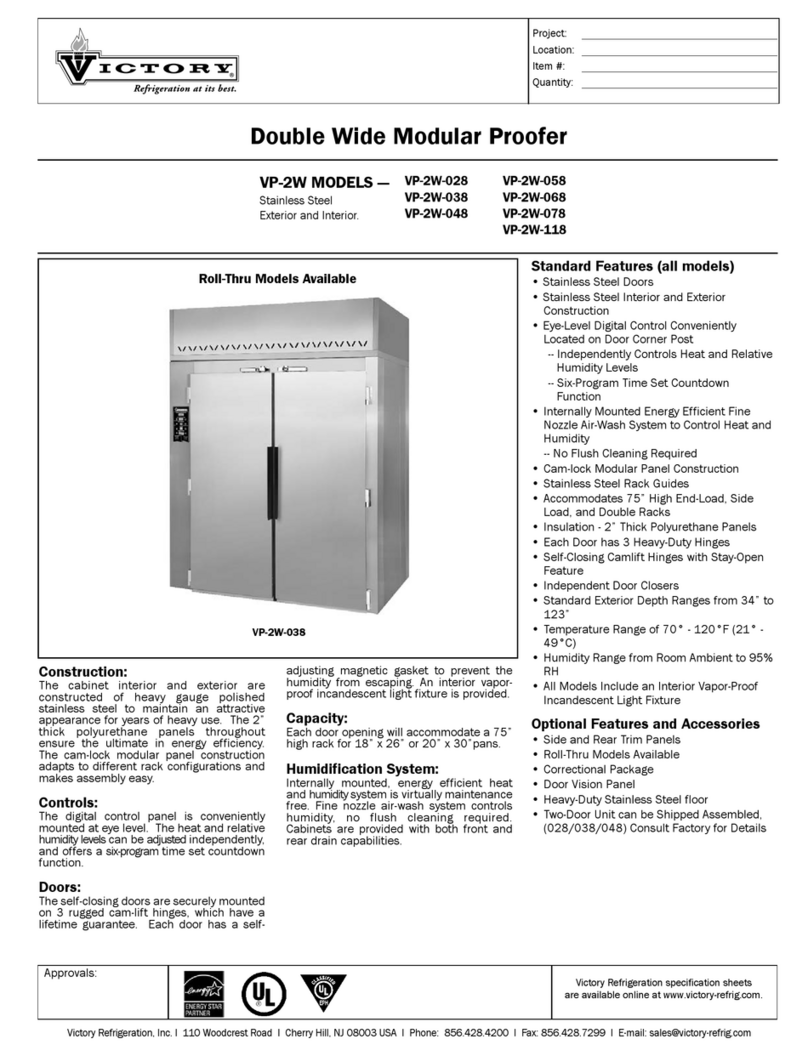 Victory VP-2W-118 Specifications