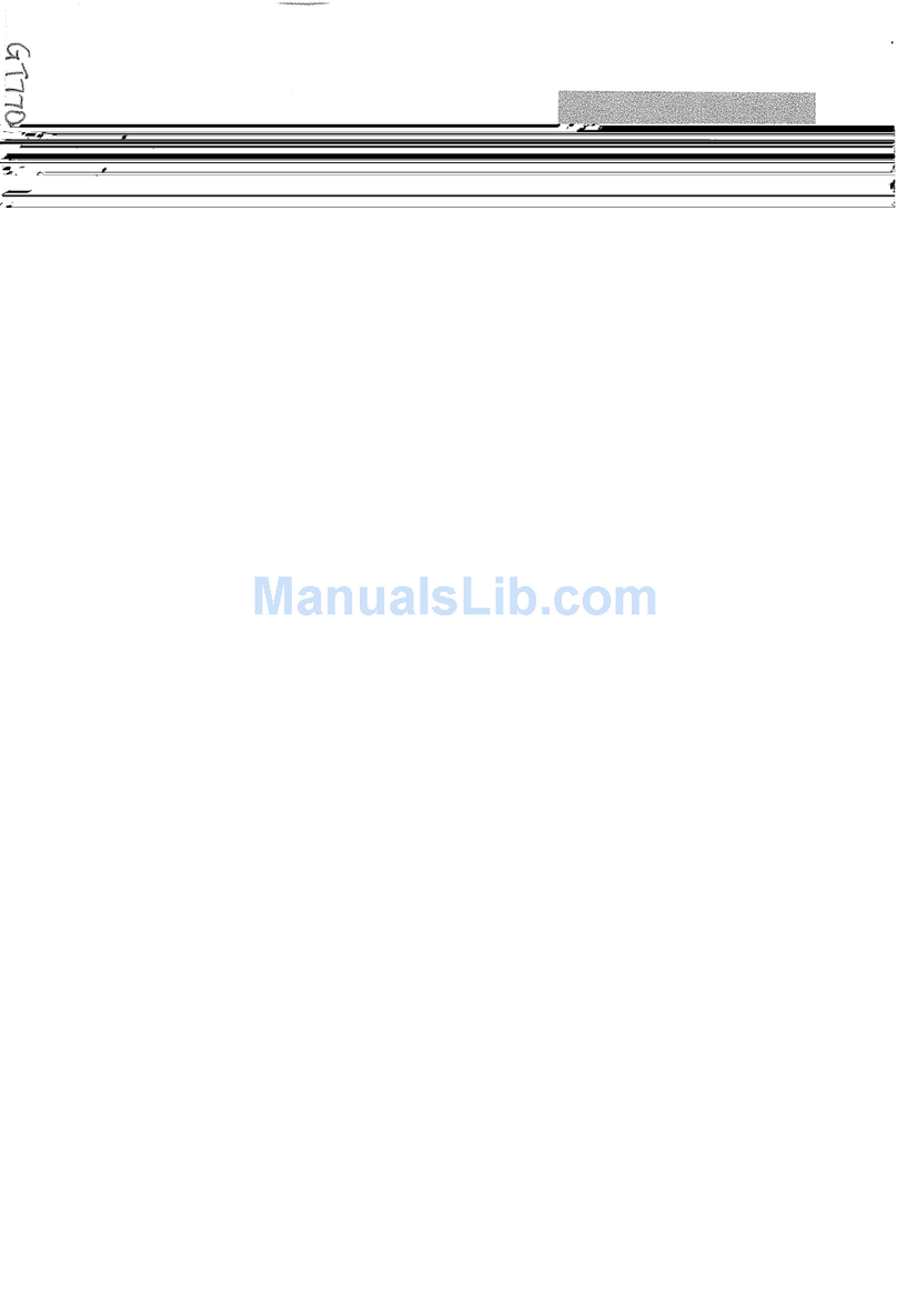 ViewSonic GT770 User manual