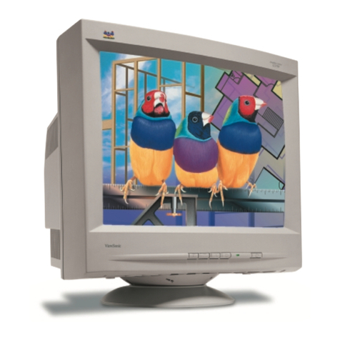 ViewSonic GS790 - 19" CRT Display User manual
