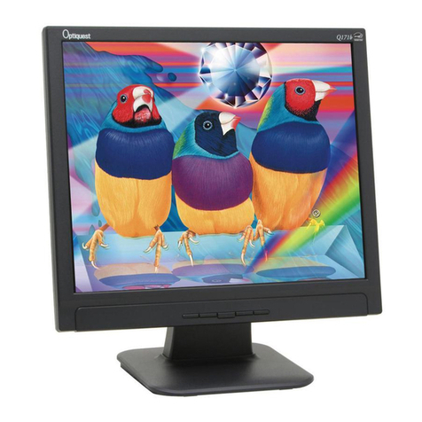 Optiquest Q171B - Optiquest - 17" LCD Monitor User manual