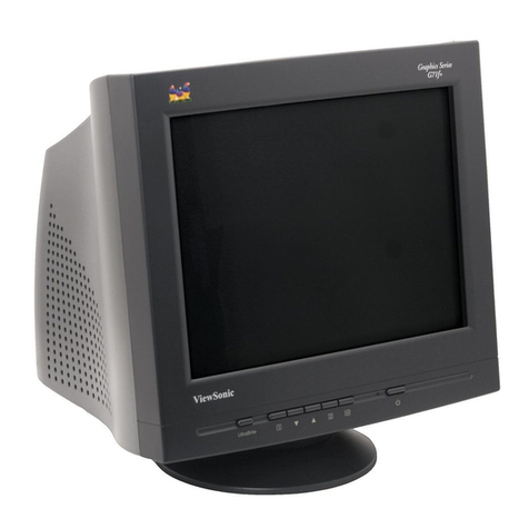 ViewSonic G71 User manual