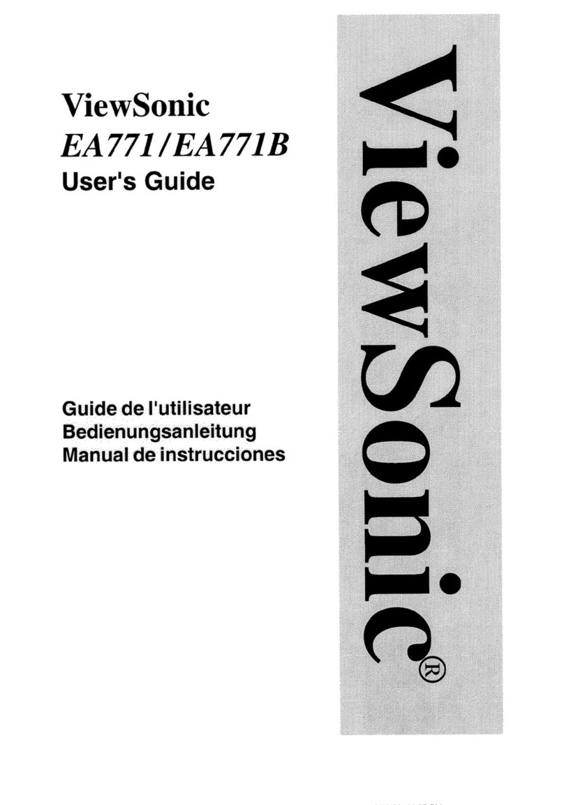 ViewSonic EA771 User manual