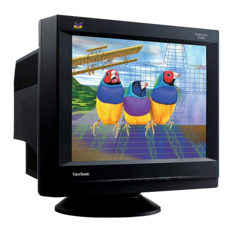 ViewSonic G220FB - 21" CRT Display User manual
