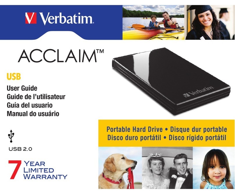 Verbatim Acclaim 320GB user guide