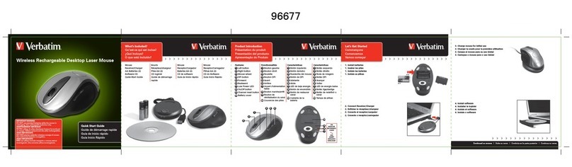Verbatim 96677 quick start guide