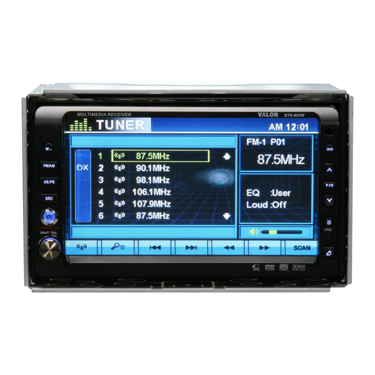 Valor DTS-603W User manual
