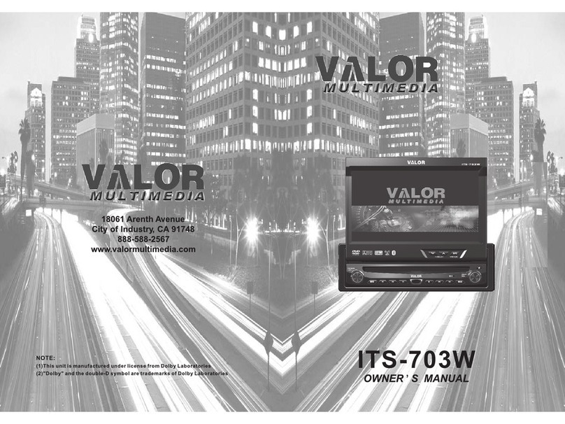 Valor ITS-703W User manual Valor ITS-703W User manual