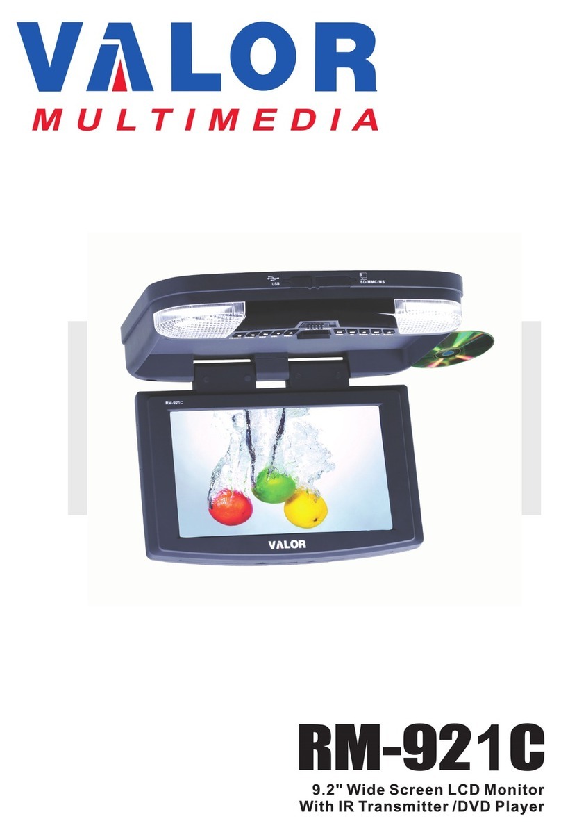 Valor RM-921C User manual Valor RM-921C User manual