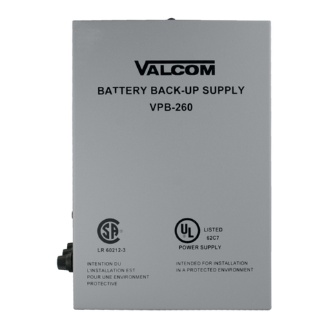 Valcom VPB-260 User manual