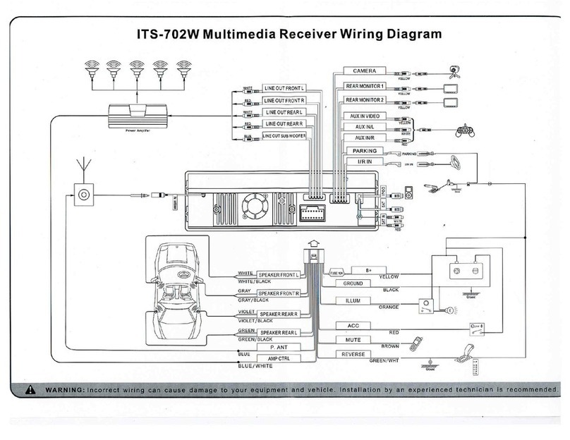 Valor ITS-702W Wiring diagram