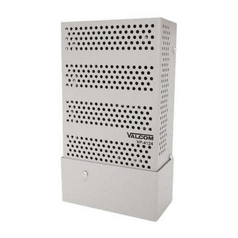 Valcom VP-4124 Technical specifications