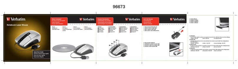 Verbatim 96673 User manual