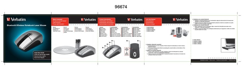 Verbatim 96674 User manual