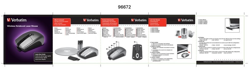 Verbatim 96672 User manual