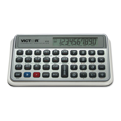 Victor V12 User manual
