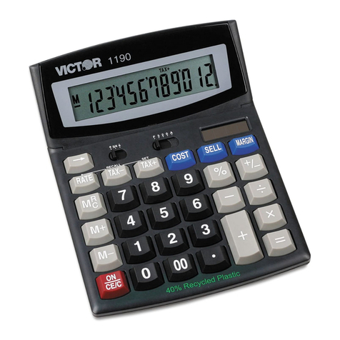 Victor VCT1190 User manual