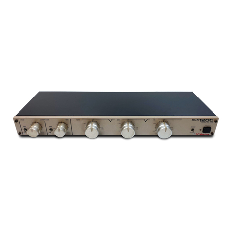 Vestax DCR-1200 owner's manual