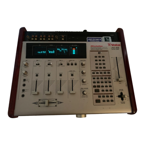 Vestax AA-88 User manual