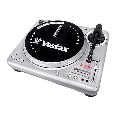 Vestax PDX-2000 User manual Vestax PDX-2000 User manual