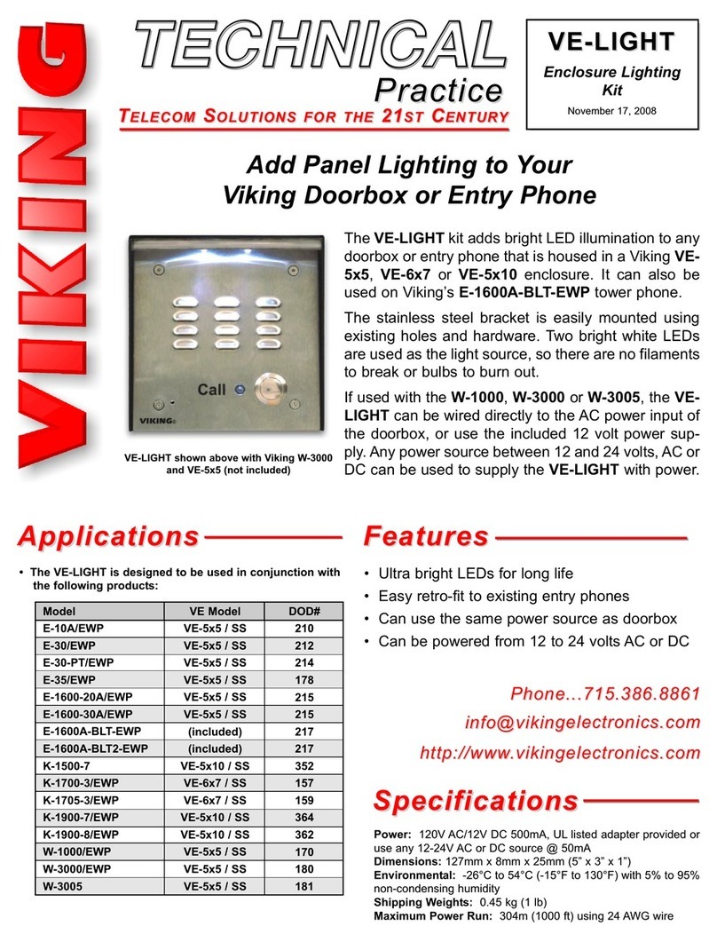 Viking E-10 Technical practice