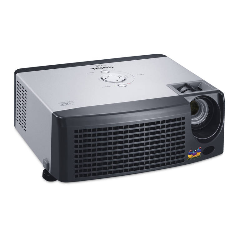ViewSonic PJ556D User manual