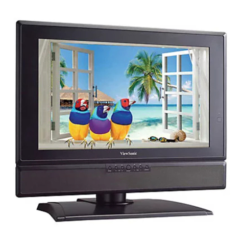 ViewSonic N2050W - NextVision - 20" LCD TV User manual