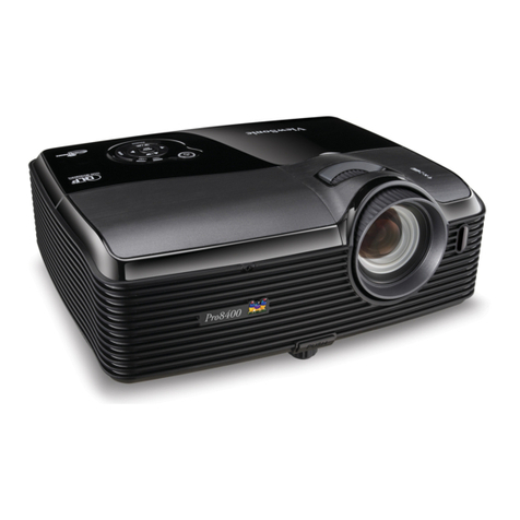 ViewSonic Pro8400 Series VS13647 User manual