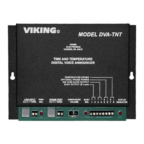 Viking DVA-TNT User manual