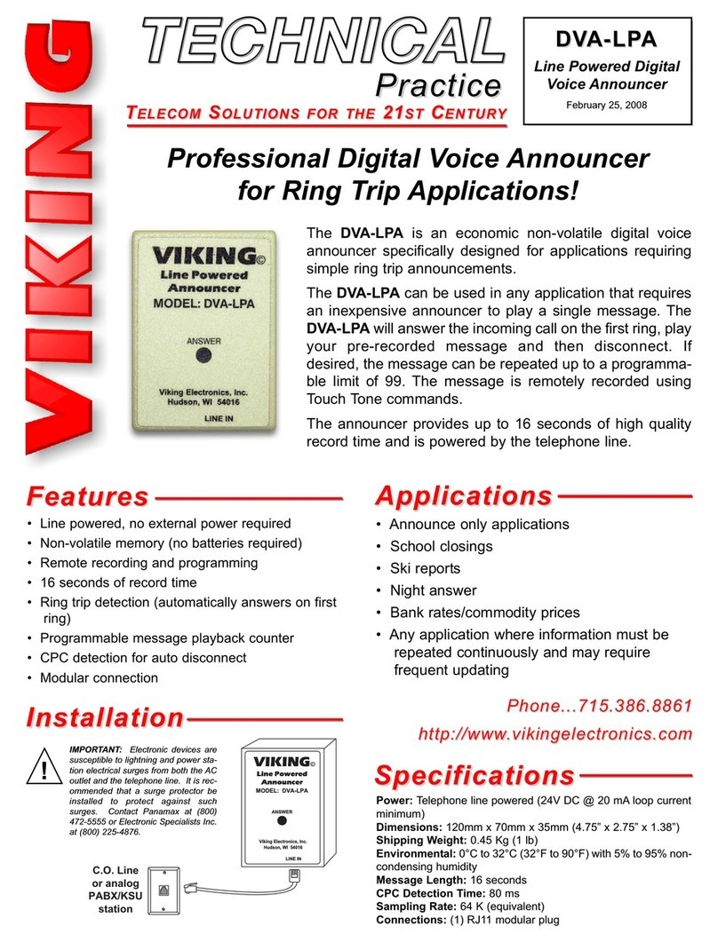 Viking DVA-LPA user guide