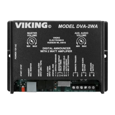 Viking DVA-2WA Instructions for use Viking DVA-2WA Instructions for use