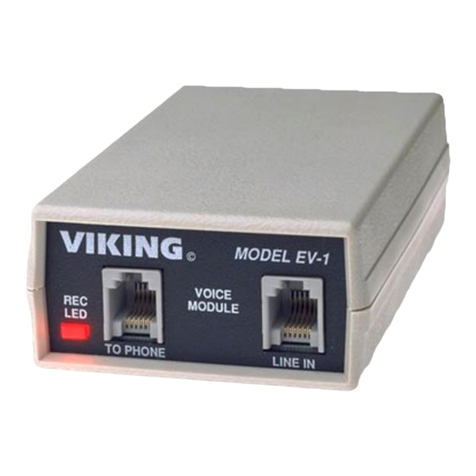 Viking EV-1 Instructions for use