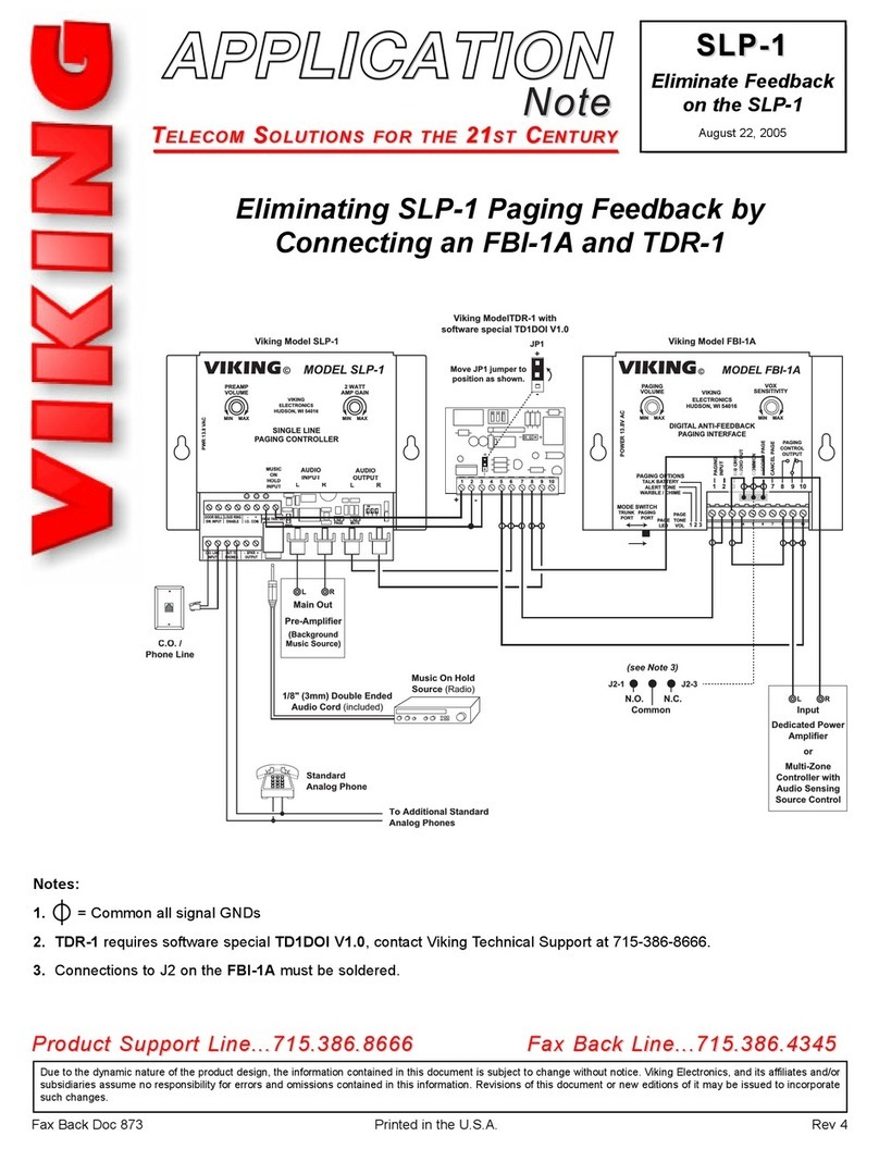 Viking FBI-1A Application note