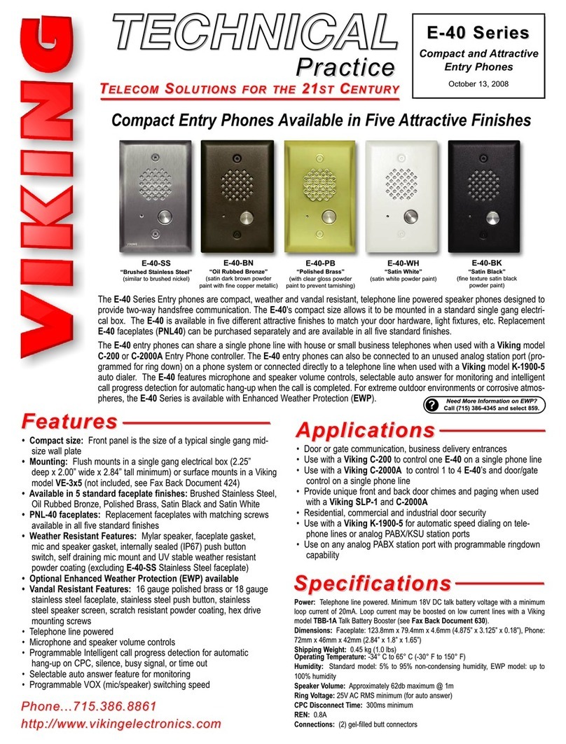 Viking C-2000A Instructions for use