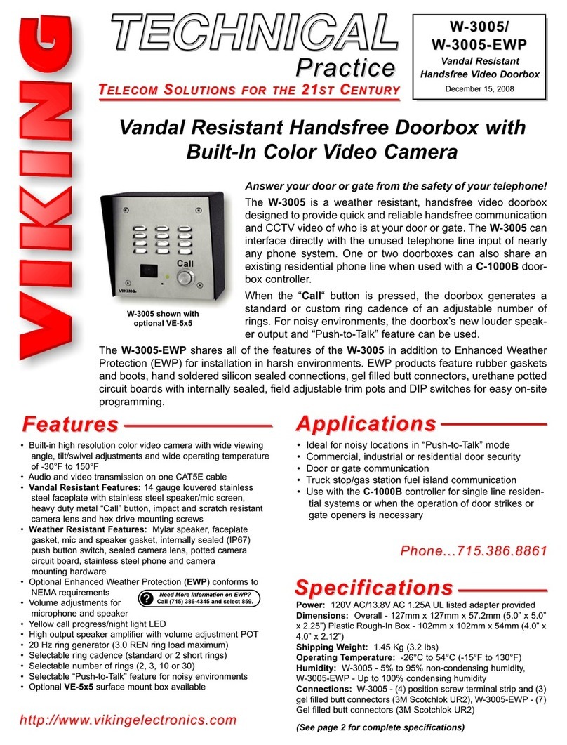 Viking C-1000B Instructions for use
