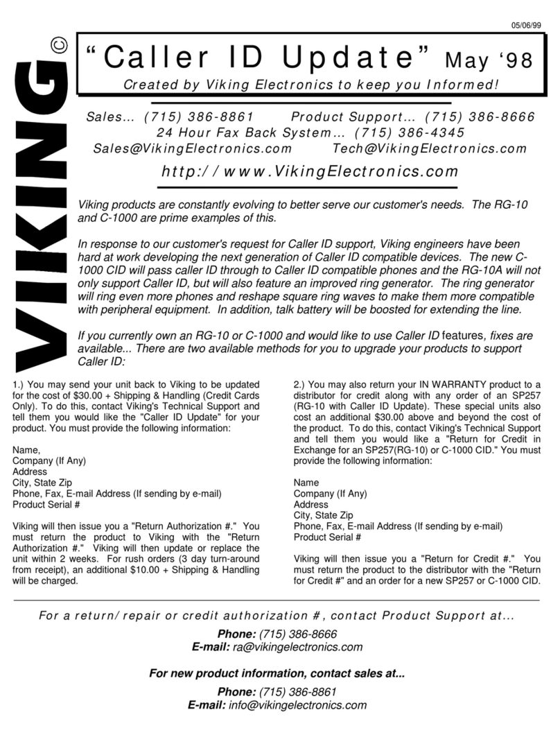 Viking C-1000 Specifications